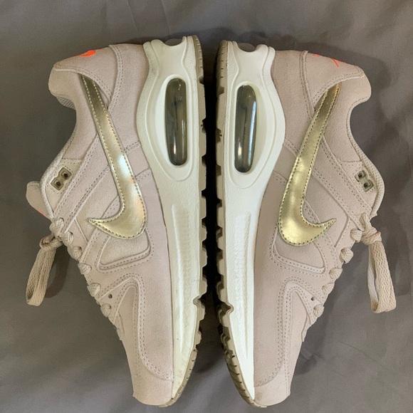 Nike Air Max Command Premium String Metallic Gold 7.5 Sneakers - Picture 2 of 6